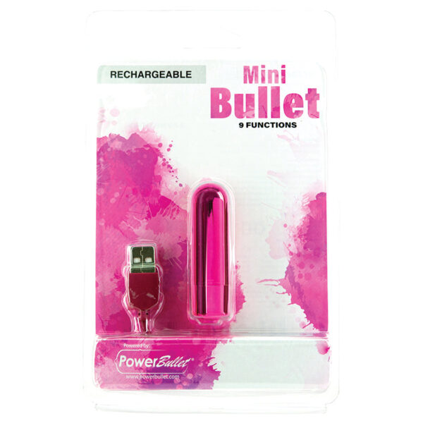 PowerBullet Mini 9 Function Rechargeable-Pink 2.5"