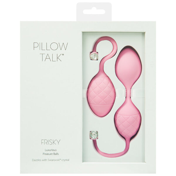 Pillow Talk Frisky Pleasure Balls-Pink