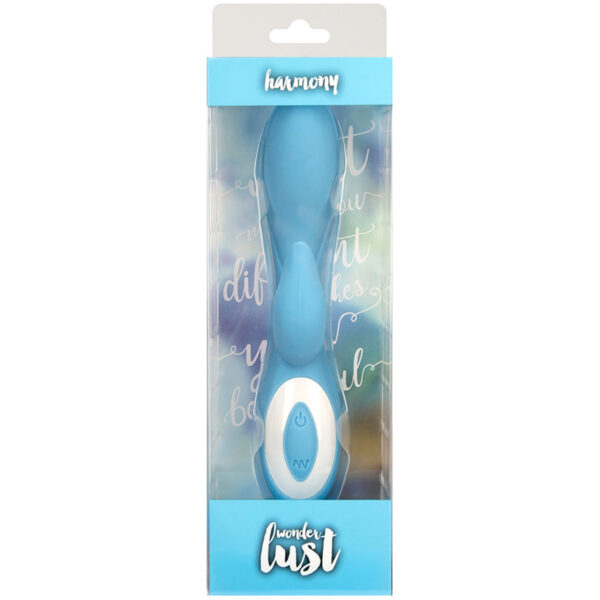 Wonderlust Harmony Rechargeable-Blue 7.75"