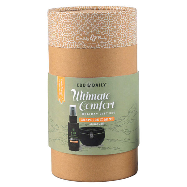 CBD Daily Holiday Gift Set 2022-Grapefruit Mint