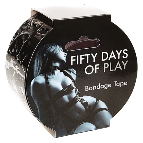 Fifty Days of Play Bondage Tape-Black