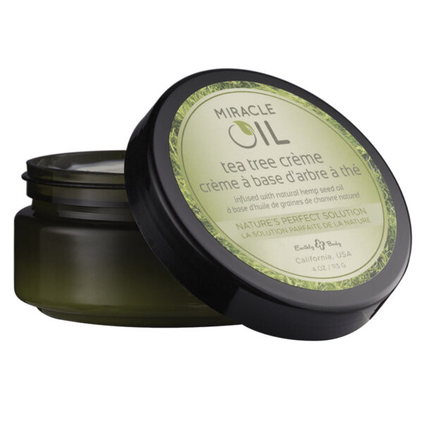 Earthly Body Miracle Oil Tea Tree CrÃ¨me 4oz