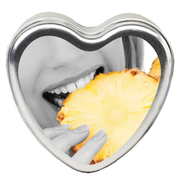 Earthly Body 3-in-1 Edible Tropical Candle-Pineapple Breeze 4oz