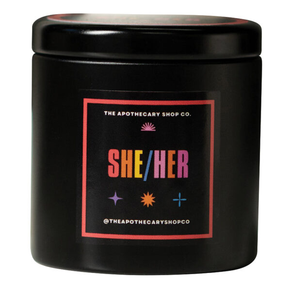 Gender Fluid Candle-She/Her