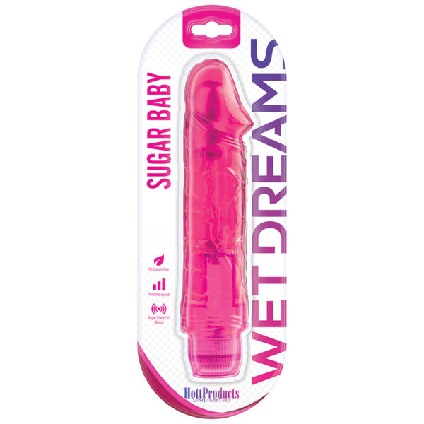 Wet Dreams Sugar Baby-Pink Passion 6.5"