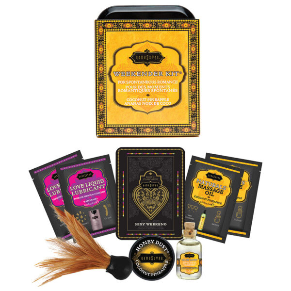Kama Sutra The Weekender Kit-Coconut Pineapple