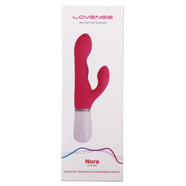 Lovense Nora Bluetooth Remote Controlled Rabbit Vibrator