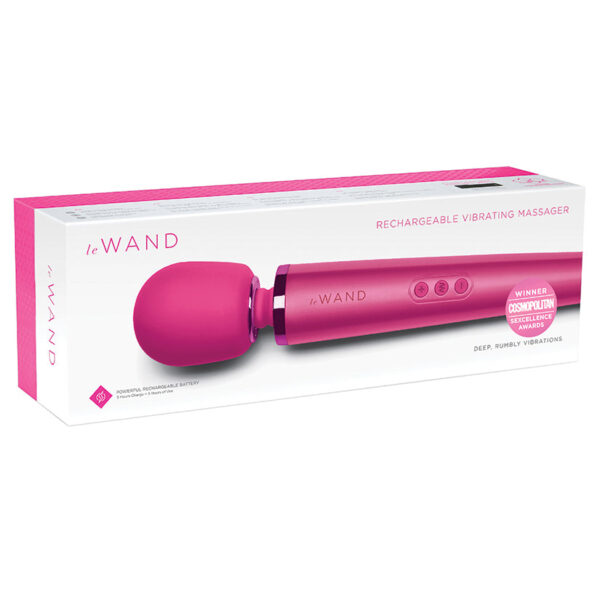 Le Wand Rechargeable Vibrating Massager-Magenta