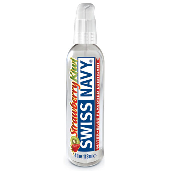 Swiss Navy Flavors Lube-Strawberry-Kiwi 4oz
