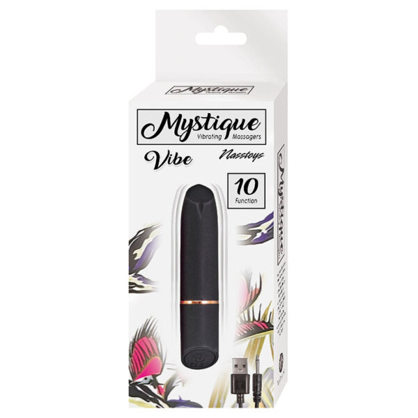 Mystique Vibrating Massagers Vibe-Blac...