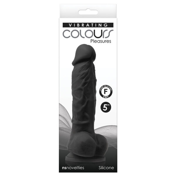 Colours Pleasures Vibrating-Black 5"