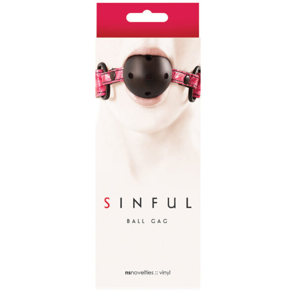 Sinful Ball Gag-Pink