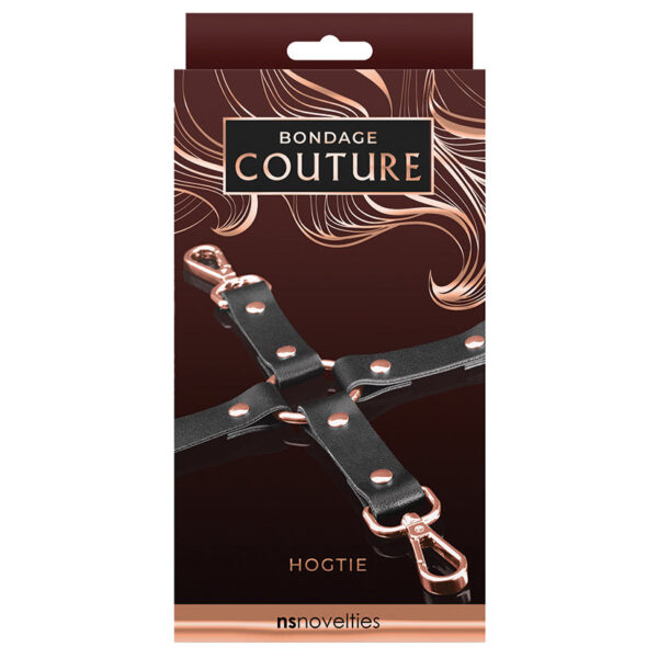Bondage Couture Hog Tie-Black