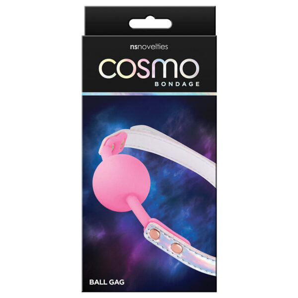 Cosmo Bondage Ball Gag-Rainbow