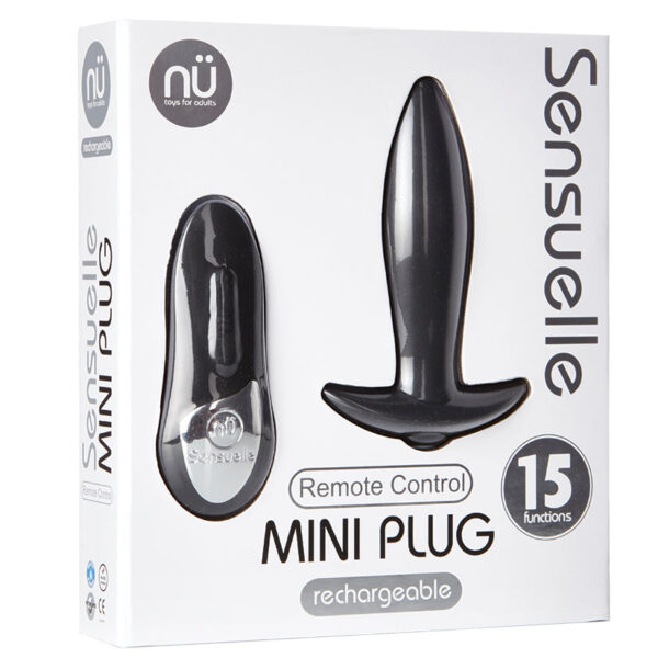 Sensuelle Remote Control Mini Plug - Black