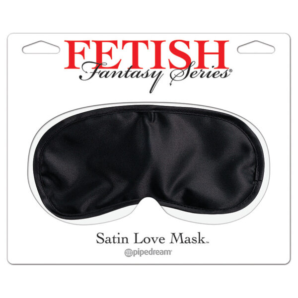 Fetish Fantasy Satin Love Mask-Black