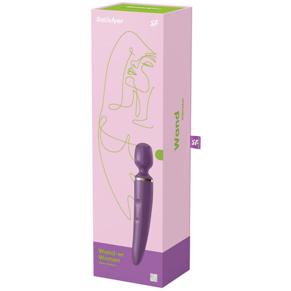 Satisfyer Wand-er Woman-Purple/Gold