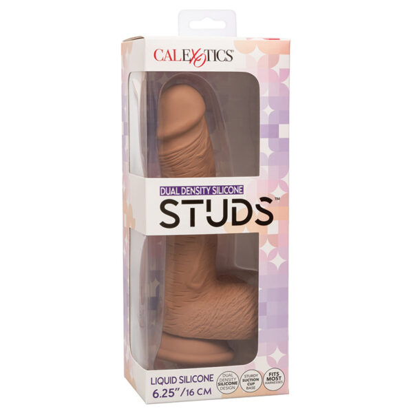 Dual Density Silicone Studs-Brown 6.25...