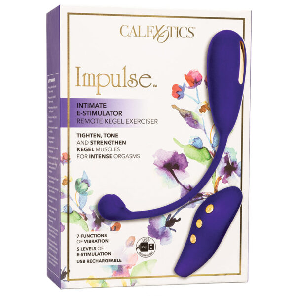 Impulse Intimate E-Stimulator Remote Kegel Exerciser-Purple