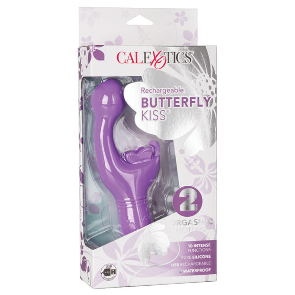 Rechargeable Butterfly Kiss-Purple