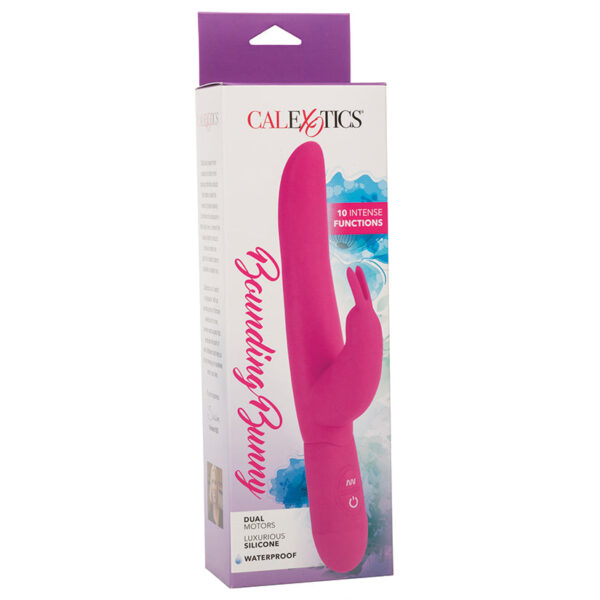 Posh 10 Function Bounding Bunny-Pink 4.25"