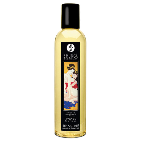 Shunga Erotic Massage Oil Irresistible-Asian Fruits 8.oz