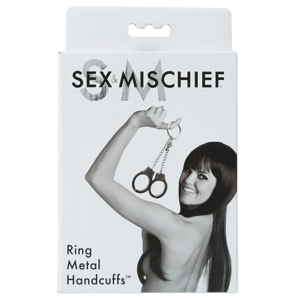 S&M Ring Metal Handcuffs
