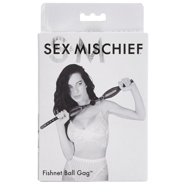 S&M Fishnet Ball Gag