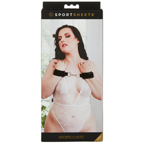 Sportsheets Sports Cuffs Black