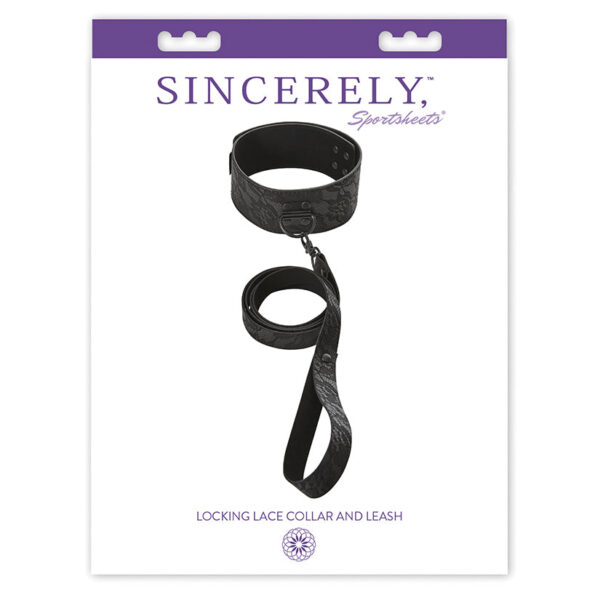 Sincerely Locking Lace Collar & Leash