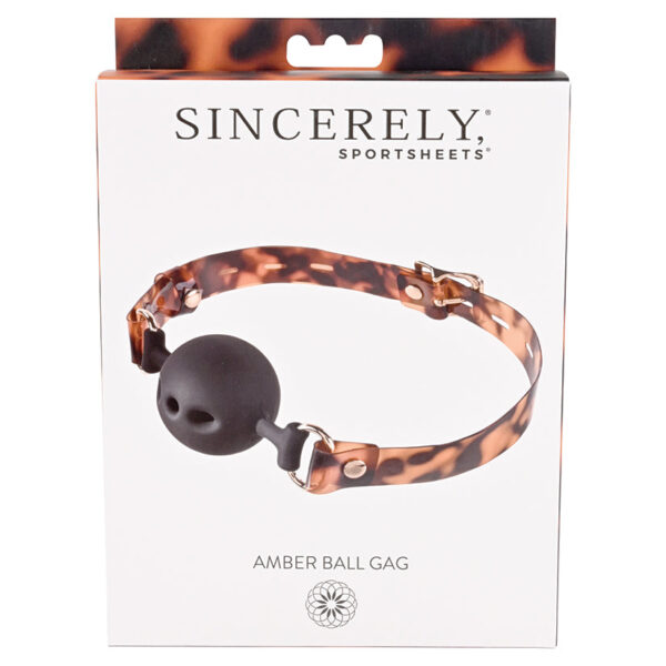 Sincerely Amber Ball Gag