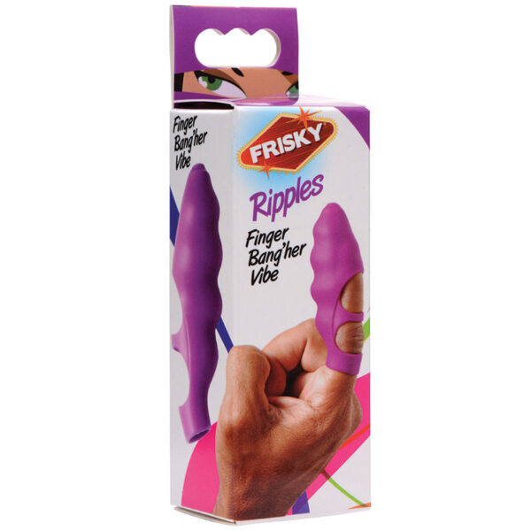 Frisky Bang Her Finger Vibe-Purple